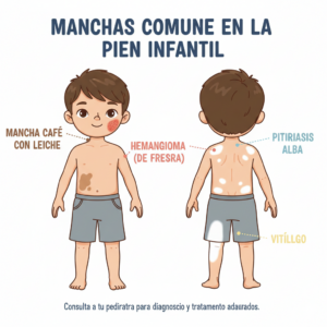 Manchas en la piel